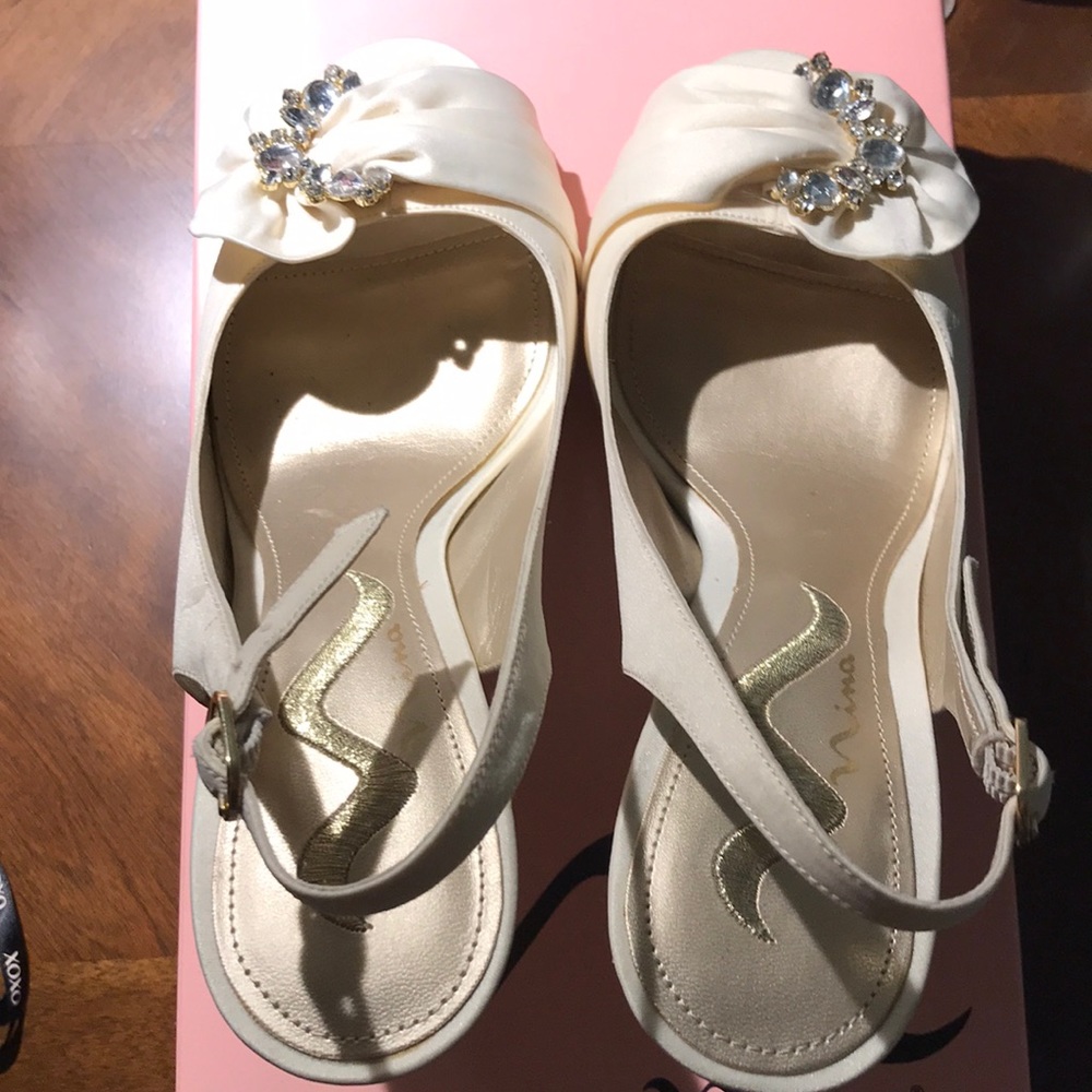 👍🏻White Prom Heels👍🏻